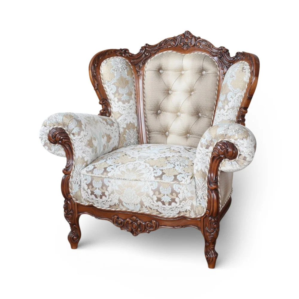 Rustikálne kreslo Cleopatra