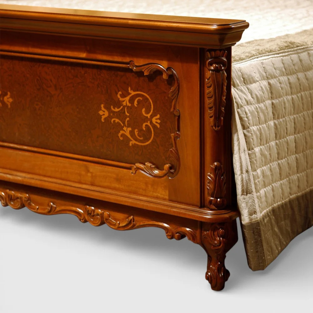 Rustikálna posteľ Cleopatra 