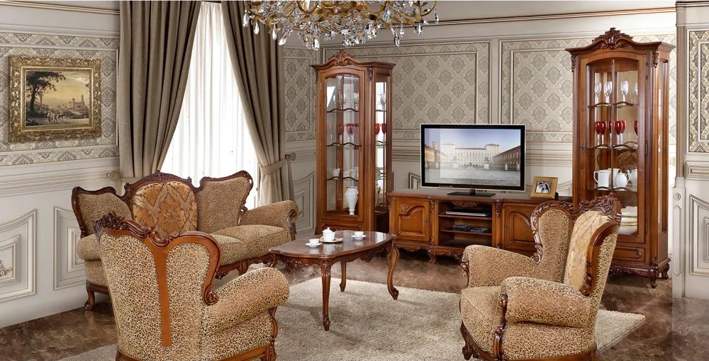 Rustikálna obývacia izba Royal