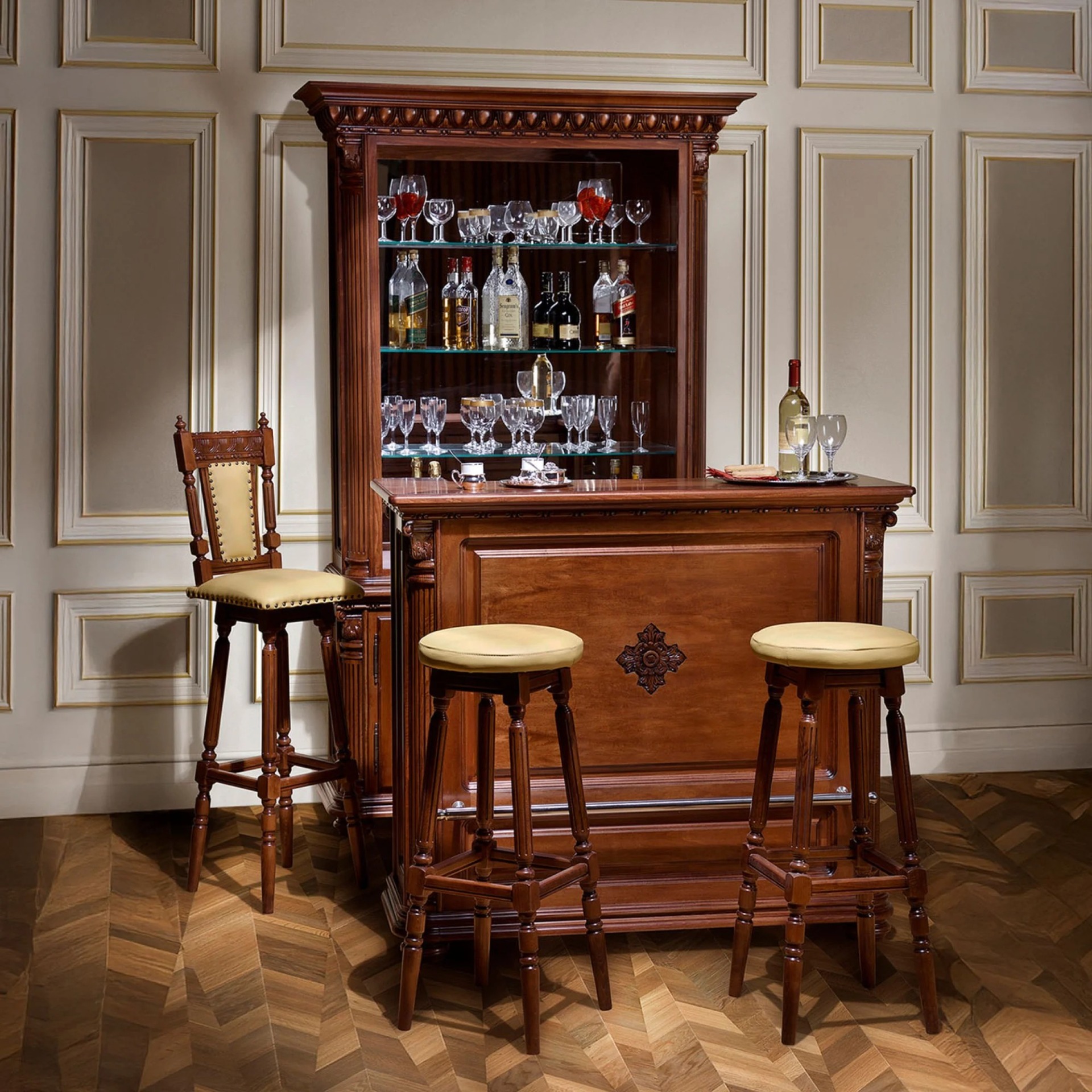 Rustikálna barová zostava Venetia Lux