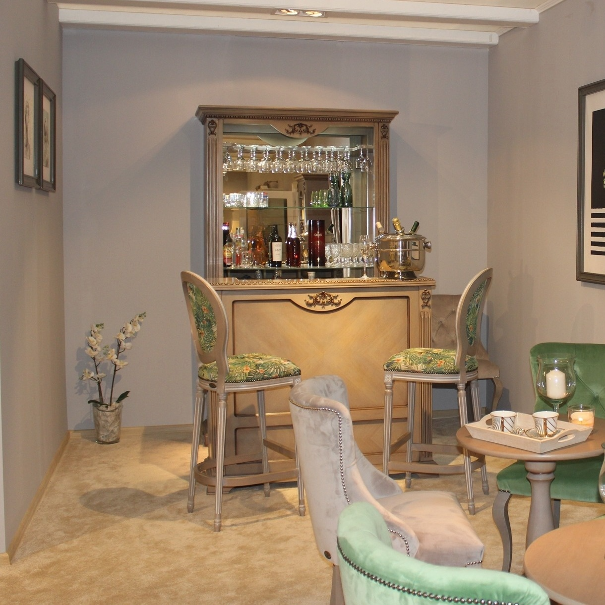 Rustikálna barová zostava Victoria